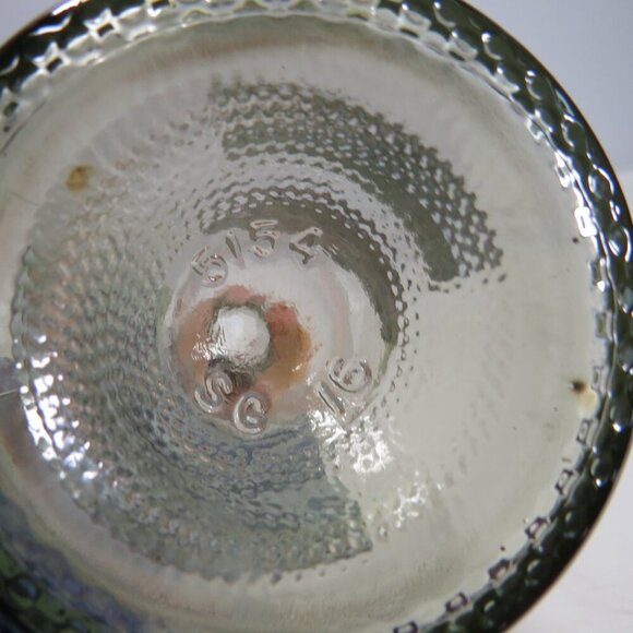 Glass Bottle Pacific Rim Volcano & Lady on Seashell with pink flowers - Picture 15 of 16